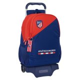 Skolerygsk med Hjul Atltico Madrid Bl Rd 32 x 44 x 16 cm #1