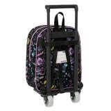 Skolerygsk med Hjul Monster High Sort 22 x 27 x 10 cm #3