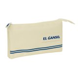 Tredobbelt bretaske El Ganso Beige 22 x 12 x 3 cm #1
