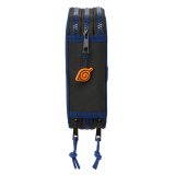 Tredobbelt Penalhus Naruto Ninja Bl Sort 12,5 x 19,5 x 5,5 cm 36 Dele #4