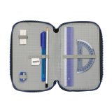 Tredobbelt Penalhus Naruto Ninja Bl Sort 12,5 x 19,5 x 5,5 cm 36 Dele #5