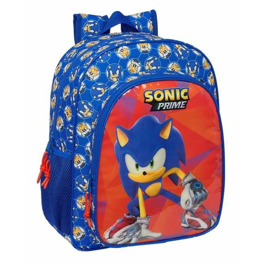 Skoletaske Sonic Prime 32 x 38 x 12 cm #1