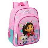 Skoletaske Gabby's Dollhouse Party Pink 32 x 38 x 12 cm #1