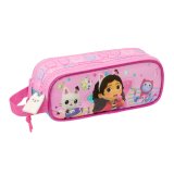 Dobbelt carry-all Gabby's Dollhouse Party Pink 21 x 8 x 6 cm #1