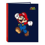 Ringbind Super Mario World Marinebl A4 26.5 x 33 x 4 cm #1