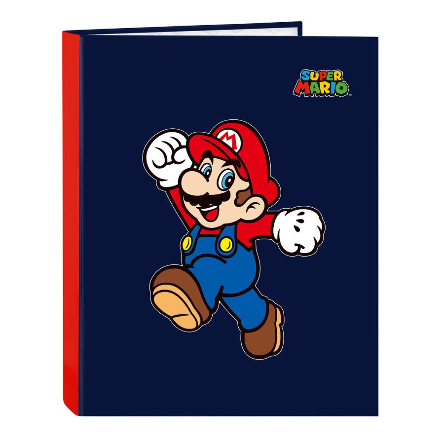 Ringbind Super Mario World Marinebl A4 26.5 x 33 x 4 cm #1