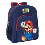Skoletaske Super Mario World Marinebl 32 x 38 x 12 cm #1