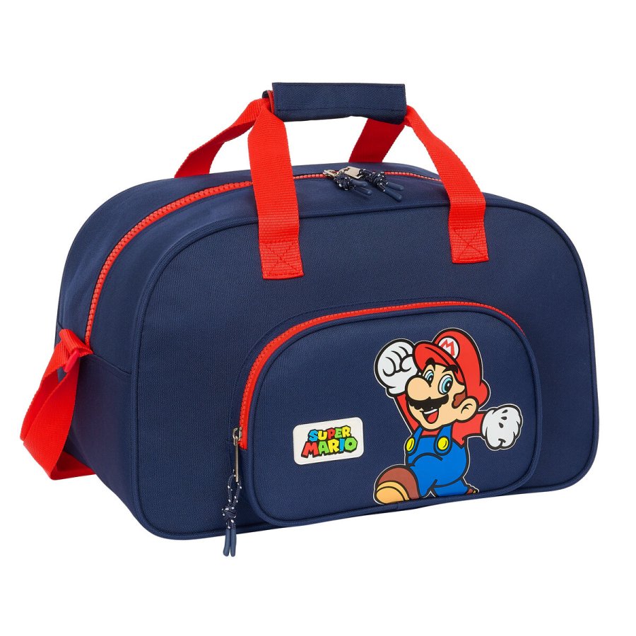 Sportstaske Super Mario World Marinebl 40 x 24 x 23 cm #1