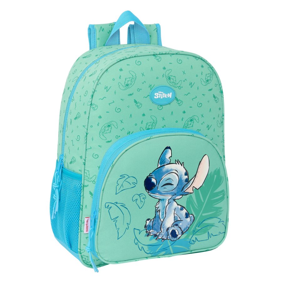 Skoletaske Lilo & Stitch Aloha Turkisbl 33 x 42 x 14 cm #1