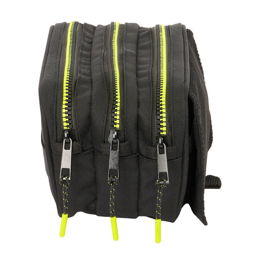 Tredobbelt bretaske Munich Beat Sort 21,5 x 10 x 8 cm #4