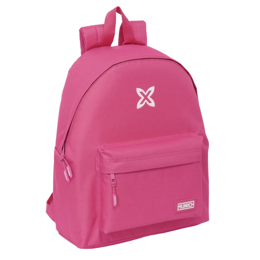Skoletaske Munich Basic Fuchsia 33 x 42 x 15 cm #1