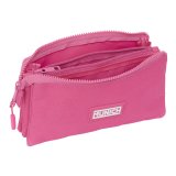 Tredobbelt bretaske Munich Basic Fuchsia 22 x 12 x 3 cm #2
