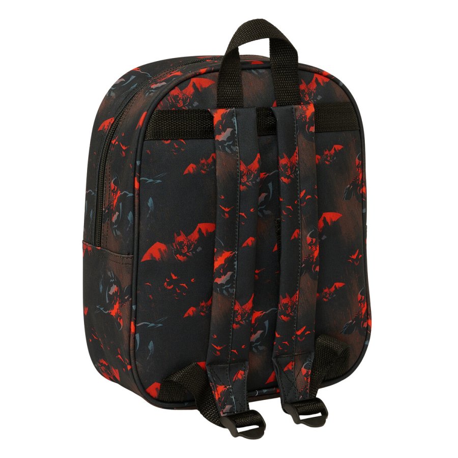 Skoletaske Batman Sort 22 x 27 x 10 cm 3D #2