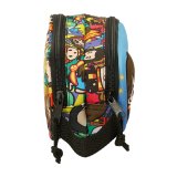 Dobbelt carry-all Harry Potter Bl Multifarvet 21 x 8 x 6 cm 3D #2