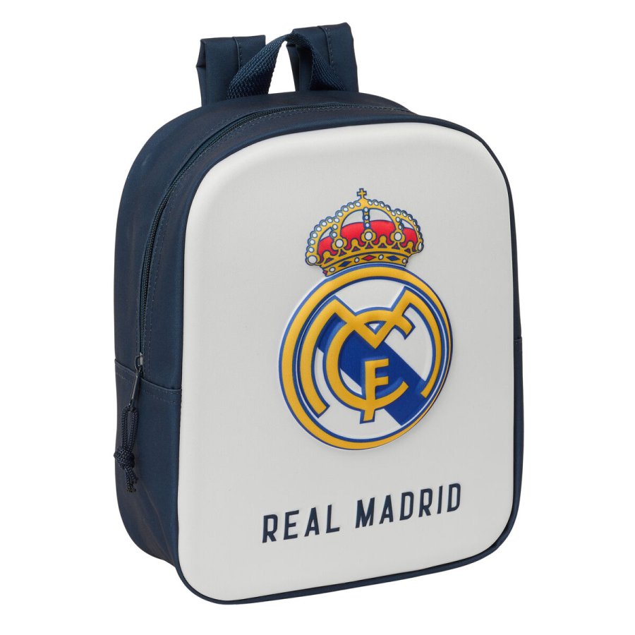 Brnetaske Real Madrid C.F. Hvid Marinebl 22 x 27 x 10 cm #1
