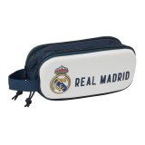 Dobbelt carry-all Real Madrid C.F. Hvid Marinebl� 21 x 8 x 6 cm #1