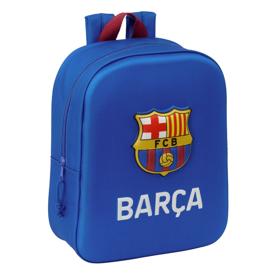 Skoletaske F.C. Barcelona Marinebl 22 x 27 x 10 cm 3D #1
