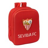 Skoletaske Sevilla Ftbol Club Rd 22 x 27 x 10 cm 3D #1