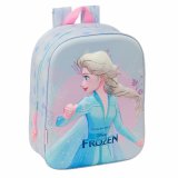 Skoletaske Frozen Syren 22 x 27 x 10 cm 3D #1
