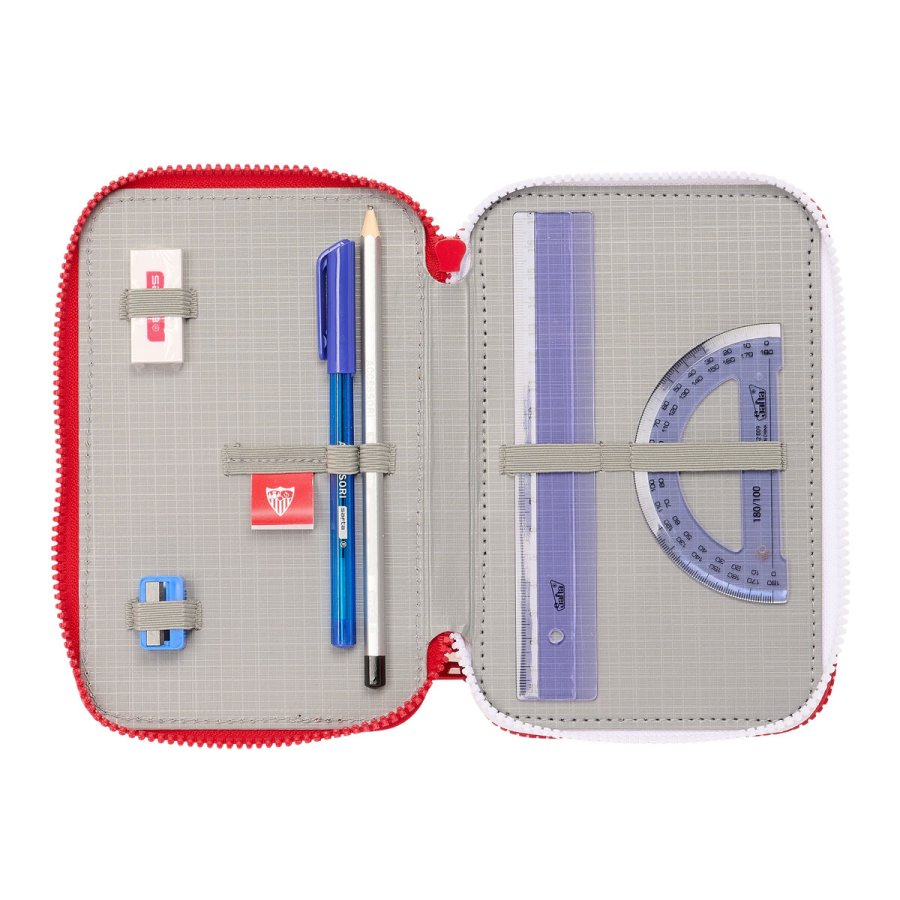 Tredobbelt Penalhus Sevilla Ftbol Club Rd 12,5 x 19,5 x 5,5 cm 36 Dele #5