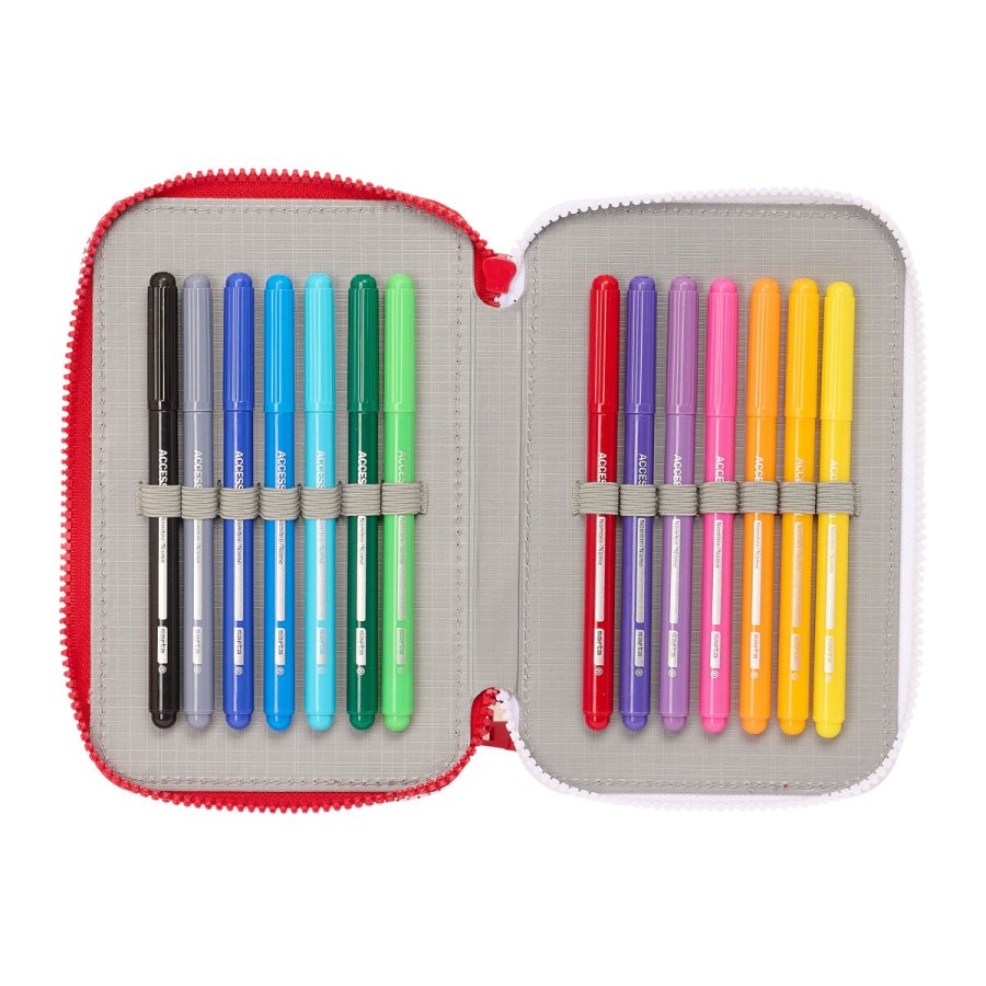 Tredobbelt Penalhus Sevilla Ftbol Club Rd 12,5 x 19,5 x 5,5 cm 36 Dele #6