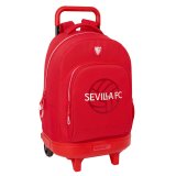 Skolerygsk med Hjul Sevilla Ftbol Club Rd 33 x 45 x 22 cm #1