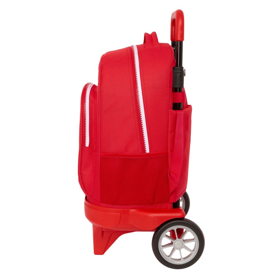 Skolerygsk med Hjul Sevilla Ftbol Club Rd 33 x 45 x 22 cm #3