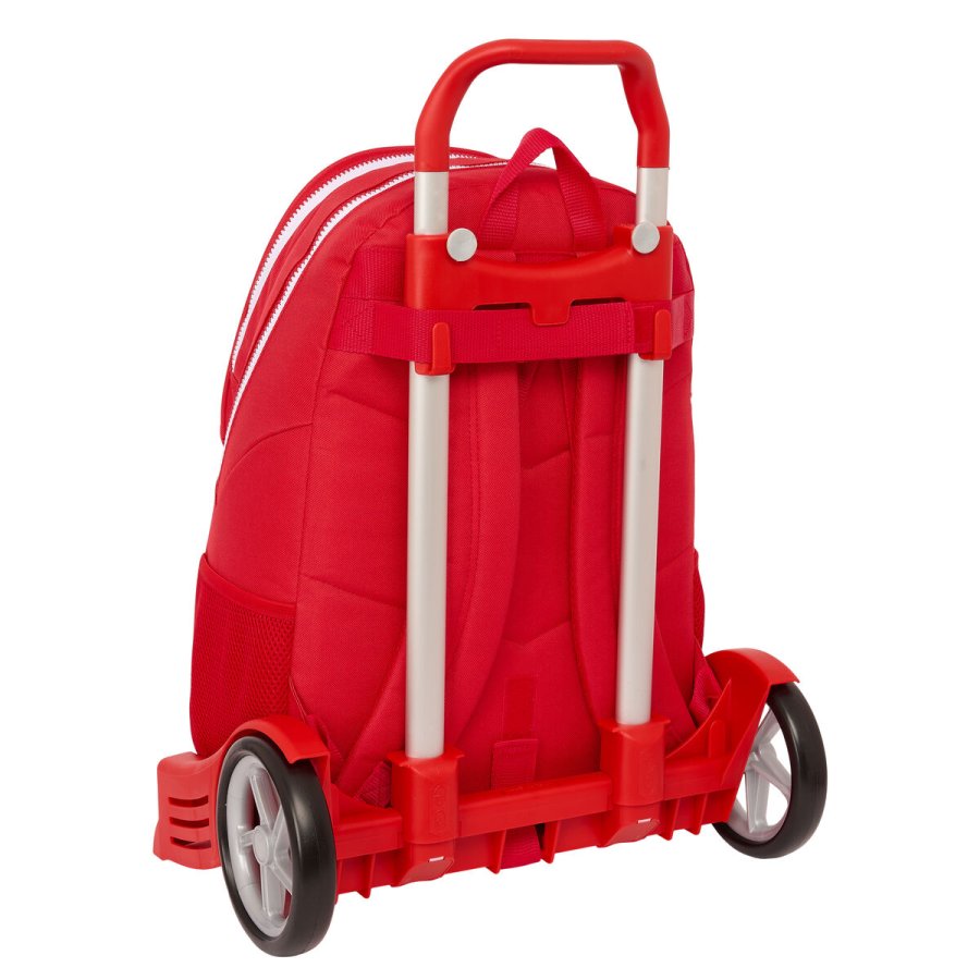 Skolerygsk med Hjul Sevilla Ftbol Club Rd 32 x 44 x 16 cm #3