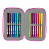 Dobbelt penalhus My Little Pony Magic Pink Turkisbl 12.5 x 19.5 x 4 cm 28 Dele #4