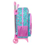 Skolerygsk med Hjul My Little Pony Magic Pink Turkisbl 33 x 42 x 14 cm #2