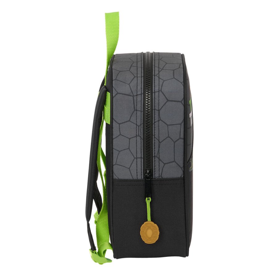 Skoletaske Teenage Mutant Ninja Turtles Sort Gr 22 x 27 x 10 cm #2