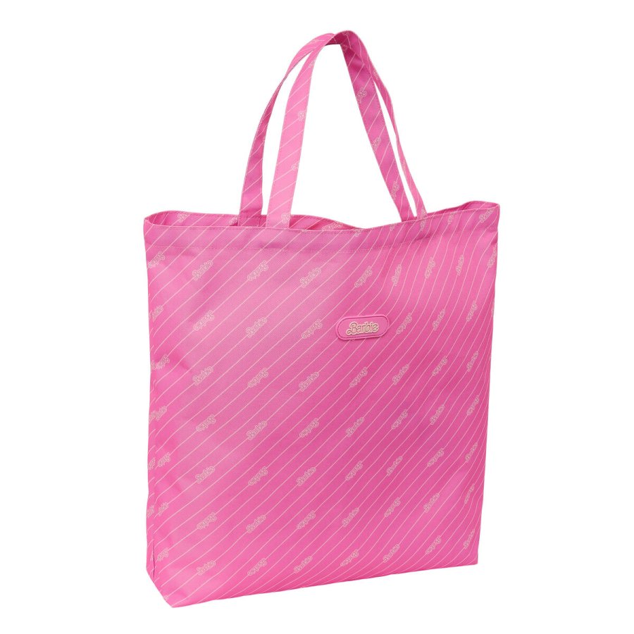 Hndtasker til damer Barbie Logomania Pink 50 x 45 x 10 cm #1