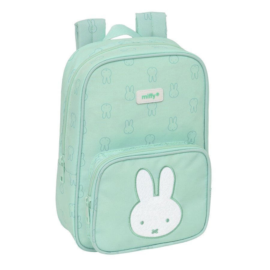 Skoletaske Miffy Menta Mint 20 x 28 x 8 cm #1