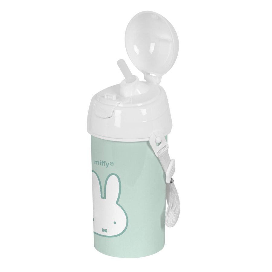 Flaske med lg og sugerr Miffy Menta Mint PVC 500 ml #1