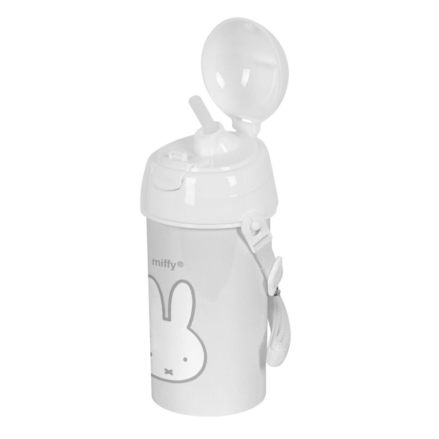 Flaske med lg og sugerr Miffy Niebla Gr PVC 500 ml #1