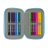 Tredobbelt Penalhus Bluey Himmelbl 12,5 x 19,5 x 5,5 cm 36 Dele #5