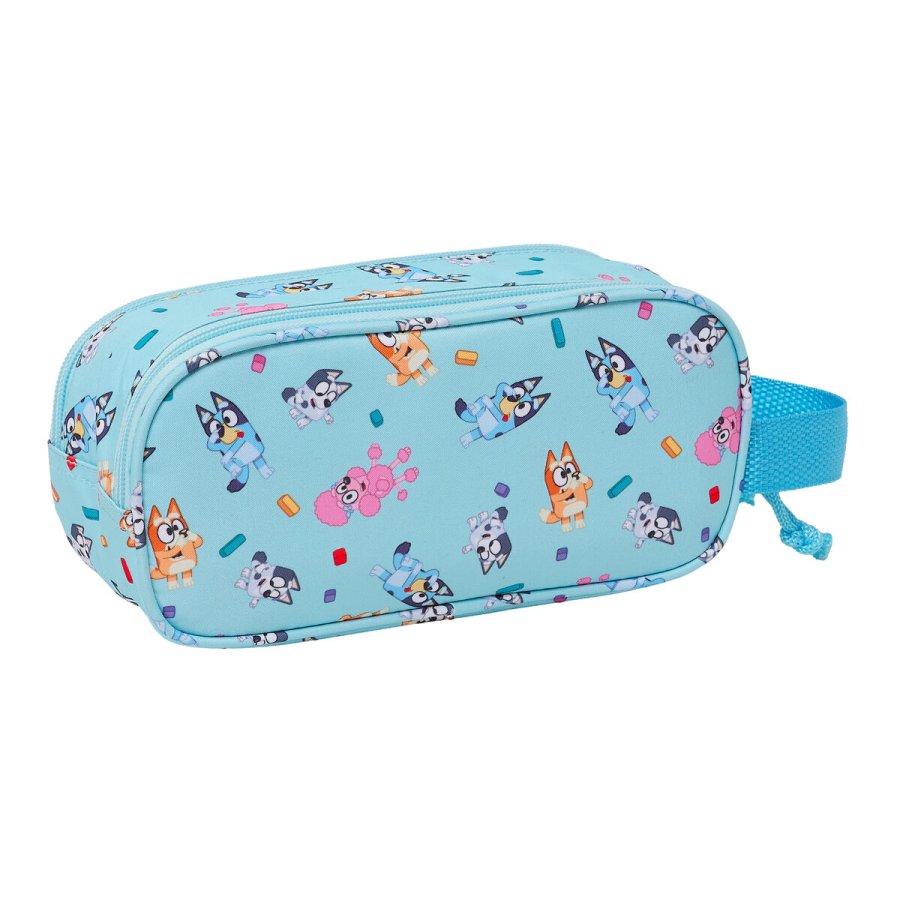 Dobbelt carry-all Bluey Himmelbl� 21 x 8 x 6 cm #2
