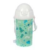 Vandflaske Safta Dino Grn PVC 500 ml #1