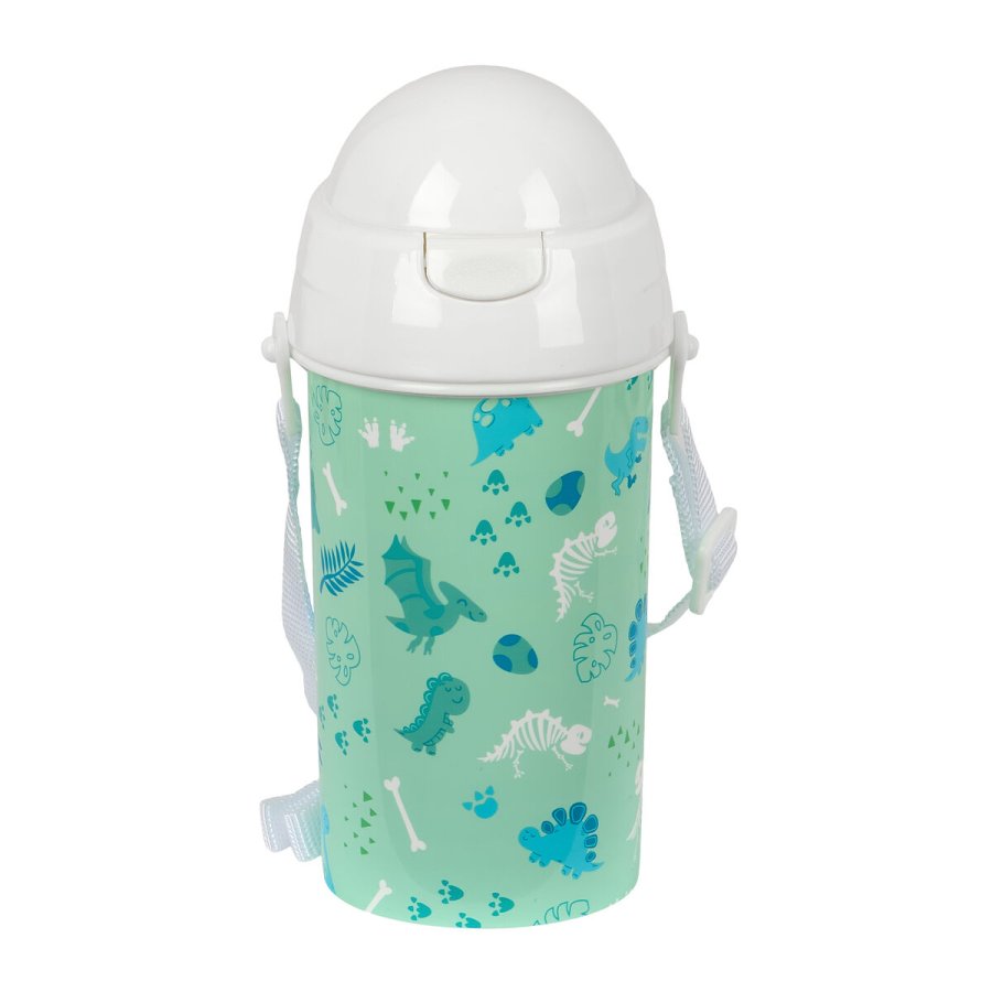 Vandflaske Safta Dino Grn PVC 500 ml #1