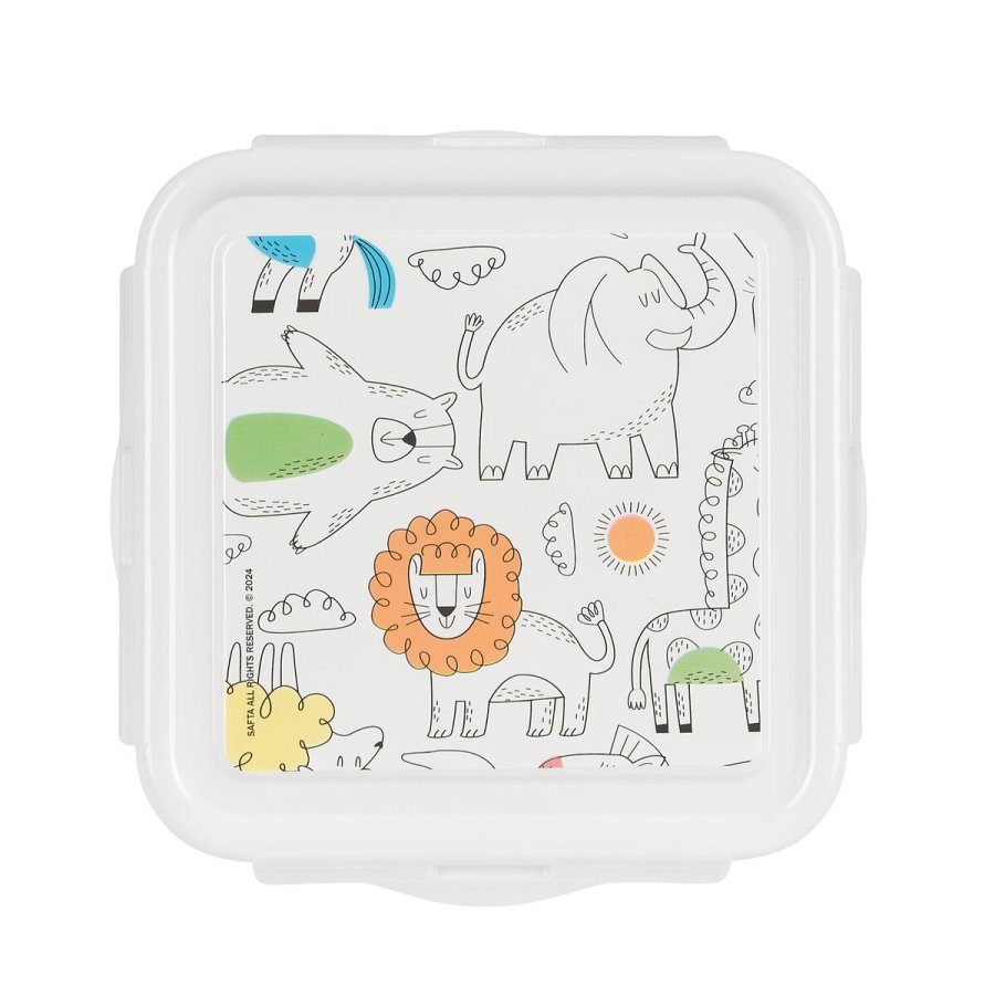 Madkasse Safta Zoo Beige 13 x 7.5 x 13 cm #2