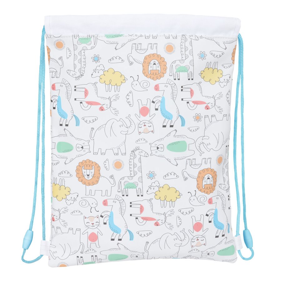 Rygsk med Snore Safta Zoo Beige 26 x 34 x 1 cm #4