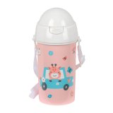 Vandflaske Safta Jirafa Koral PVC 500 ml #1