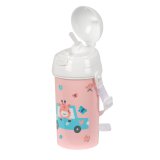 Vandflaske Safta Jirafa Koral PVC 500 ml #2