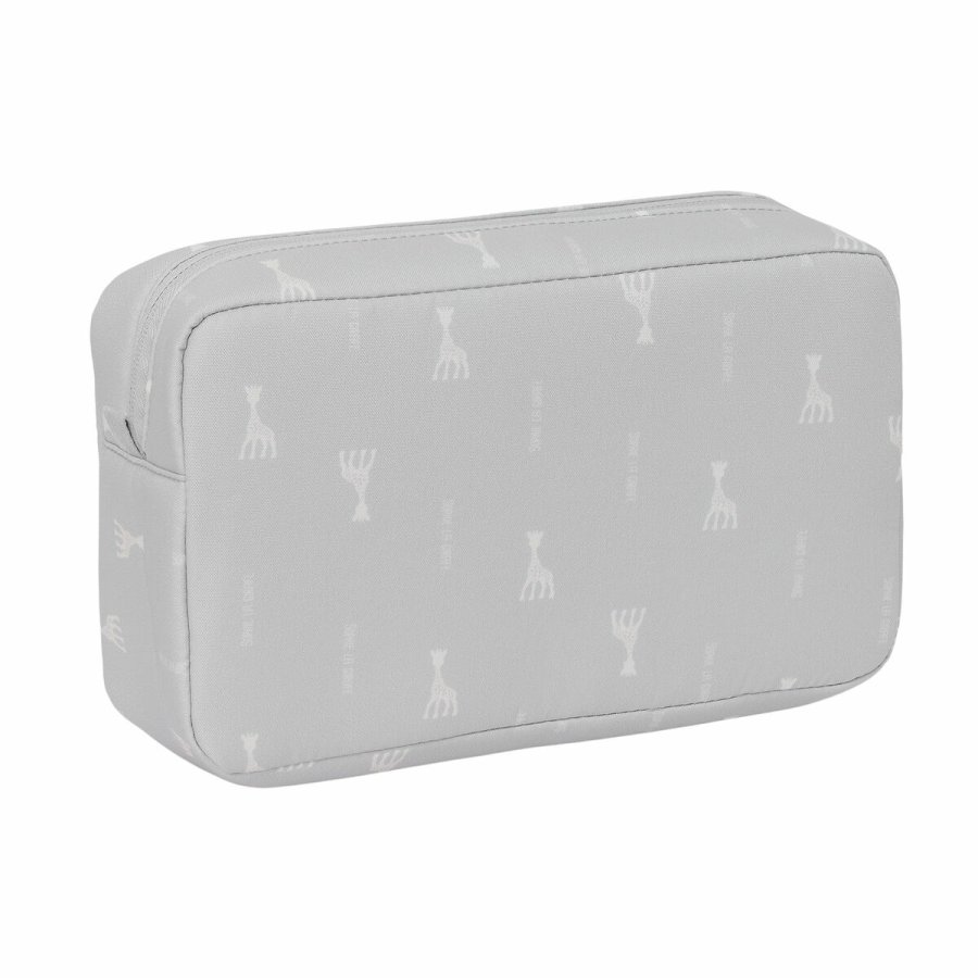 Rejsetoilettaske Sophie la Girafe Lysegr 28 x 16 x 9 cm #3