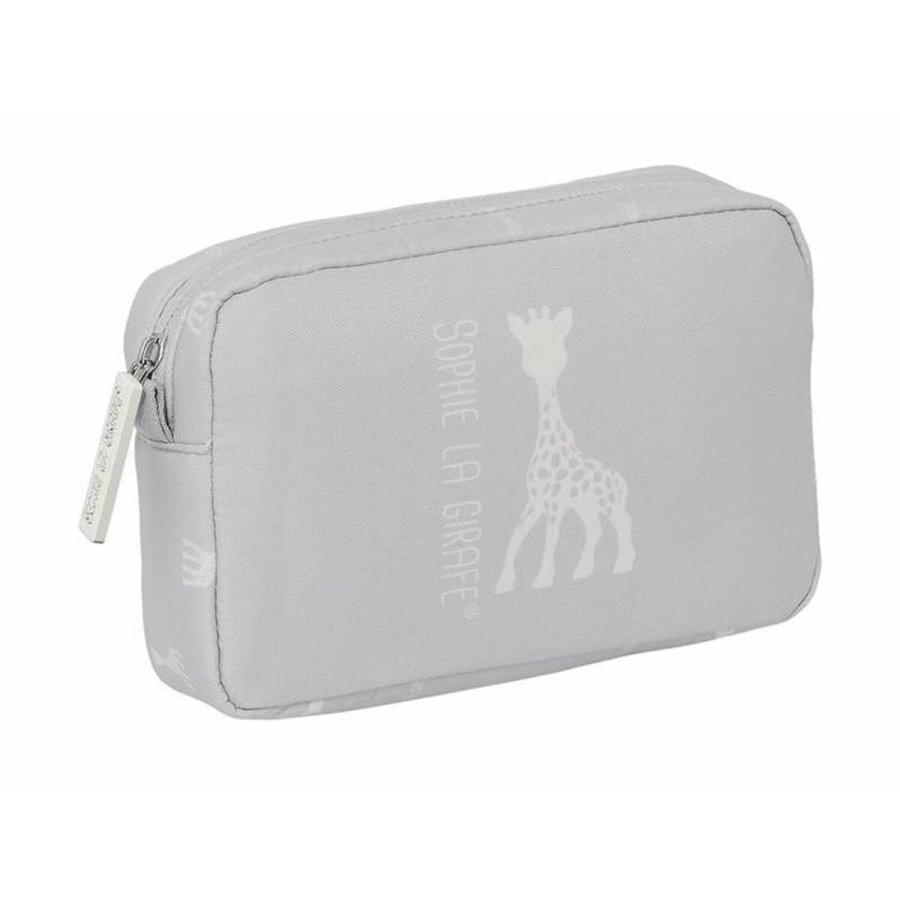 Rejsetoilettaske Sophie la Girafe Lysegr 20 x 13 x 5,5 cm #4