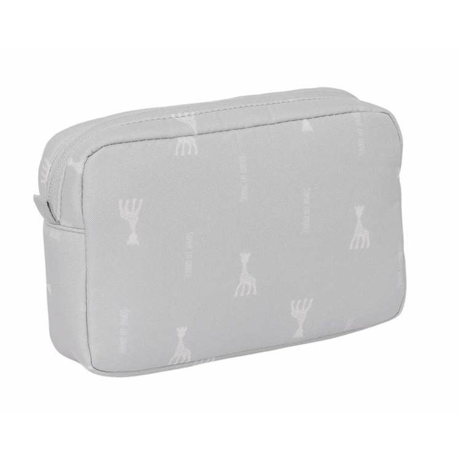 Rejsetoilettaske Sophie la Girafe Lysegr 20 x 13 x 5,5 cm #5