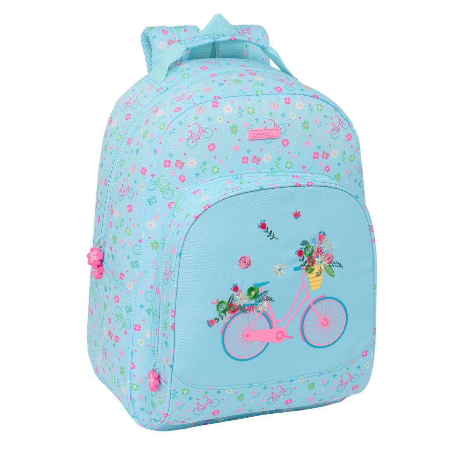 Skoletaske Safta Bicicleta Bl 32 x 42 x 15 cm #1