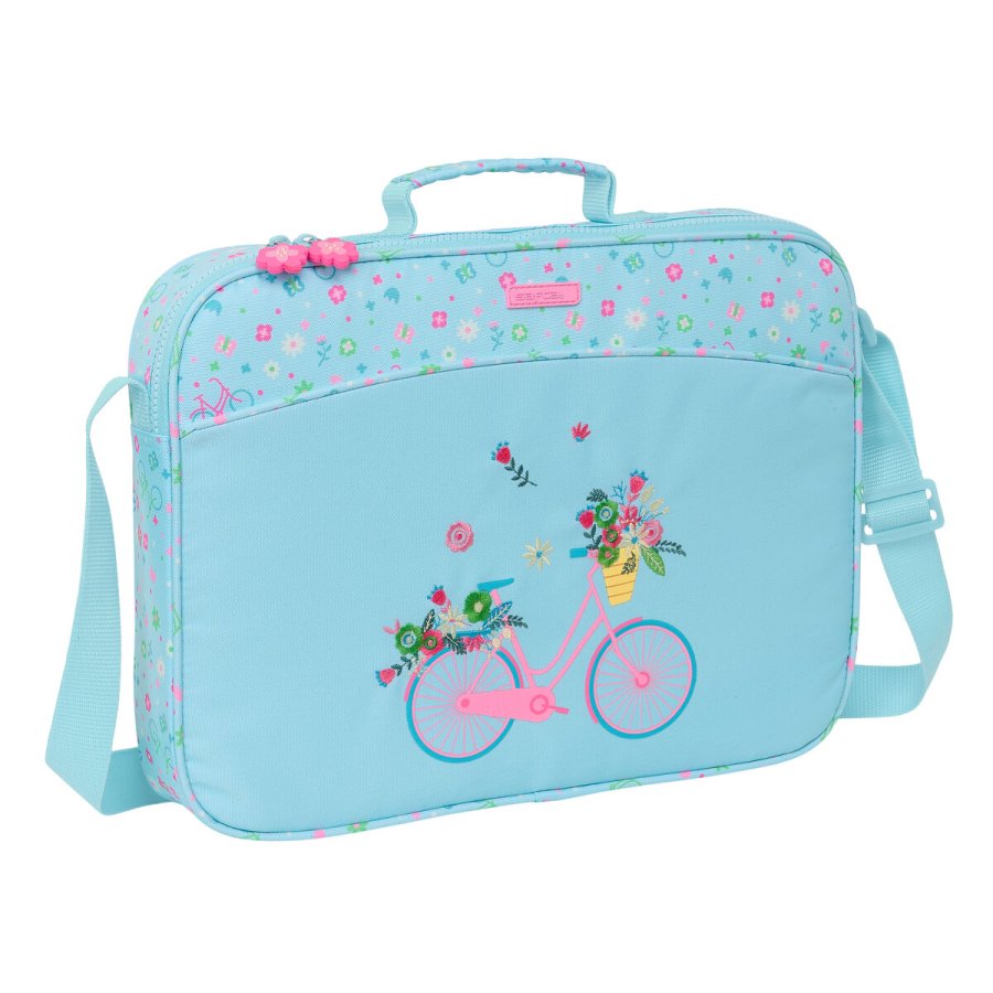 Skole skoletaske Safta Bicicleta Bl 38 x 28 x 6 cm #1