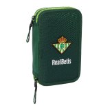 Dobbelt penalhus Real Betis Balompi Grn 12.5 x 19.5 x 4 cm 28 Dele #1