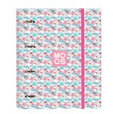 Ringbind Moos Flores Multifarvet 27 x 32 x 3.5 cm #1
